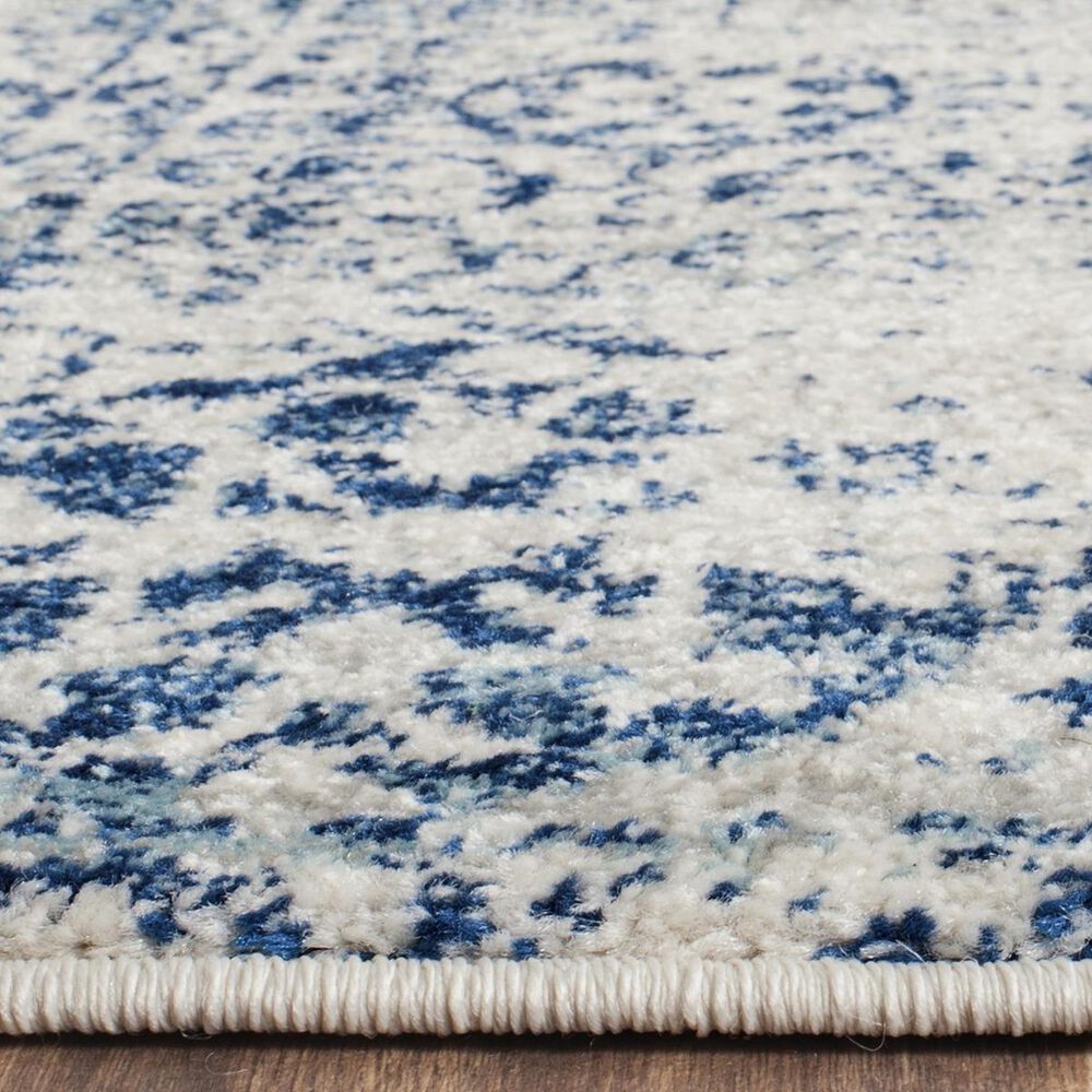 Safavieh Evoke EVK260C 2&#39;2&quot; x 21&#39; Ivory and Blue Runner, , large