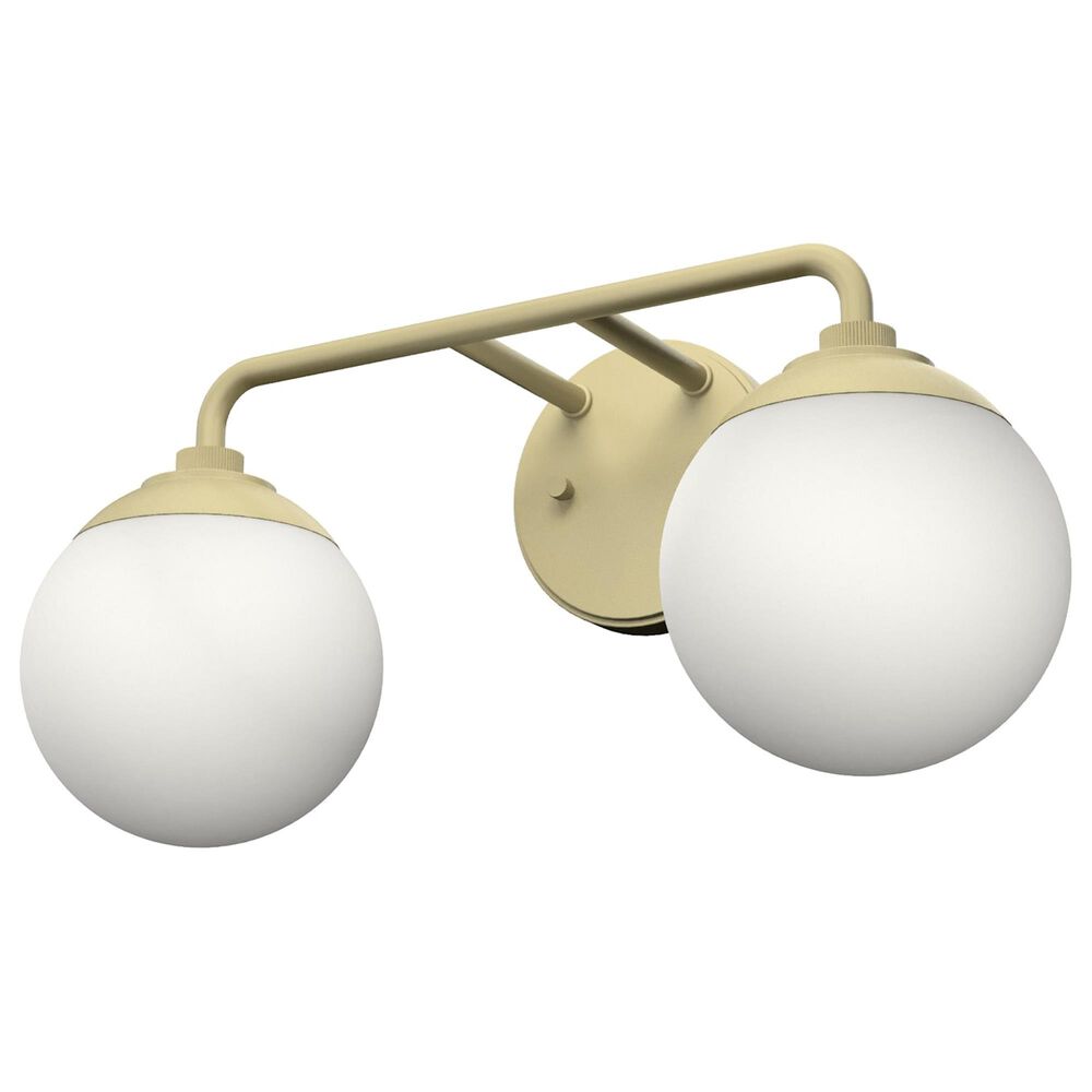 Hunter Hepburn 2-Light Vanity in Painted Modern Brass, , large
