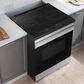 Samsung Bespoke 2-Piece Kitchen Package with 6.3 Cu. Ft. Slide-In Induction Range and 2.1 Cu. Ft. Fingerprint Resistant Over-the-Range Microwave in Stainless Steel, , large