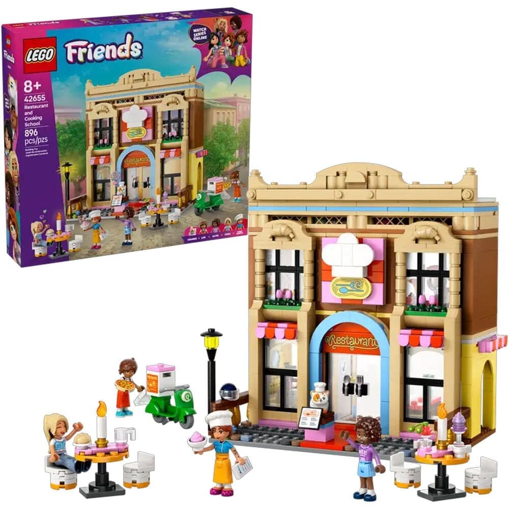 LEGO Friends Restaurant and Cooking School, , large