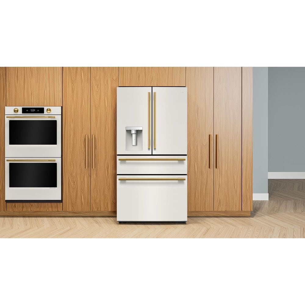 KitchenAid 1.1 Cu. Ft. Multifunction Over-the-Range Microwave Oven with Flush Built-In Design in Porcelain White, , large