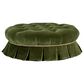 Jennifer Taylor Home Roquefort 24.5" Dog Sofa Bed with Box-Pleated Skirt in Olive Green, , large