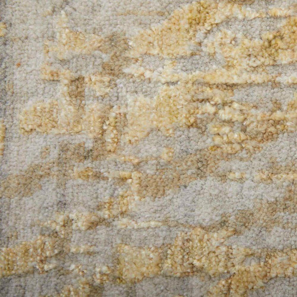 Feizy Eastfield 69FRF 5&#39; x 8&#39; Gold and Ivory Area Rug, , large