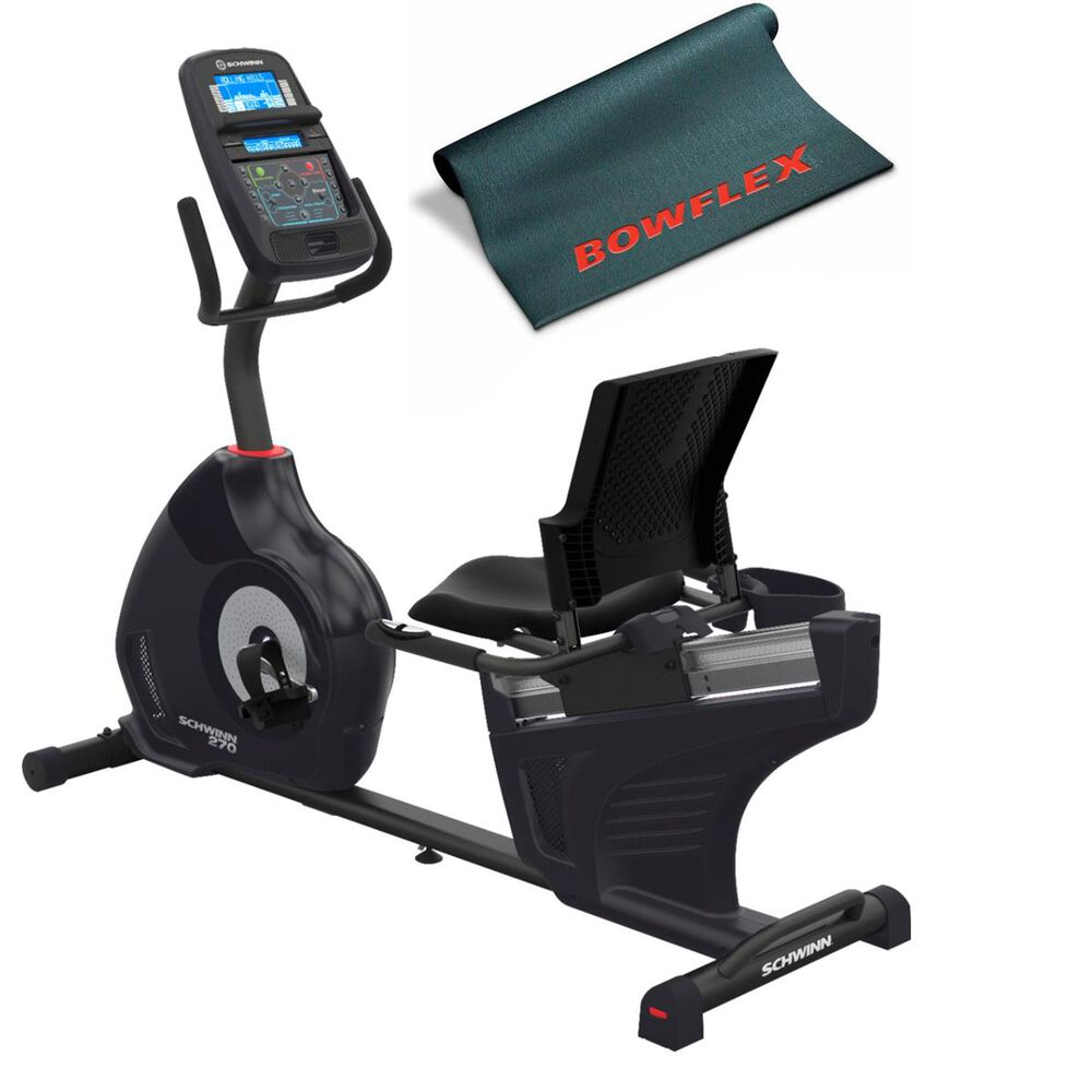 Schwinn Schwinn 270 Recumbent Bike with Dual Mat, , large