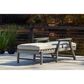 Ashley Visola Chaise Lounge with Cushion in Gray, , large