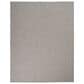 Nourison Courtyard Ivory and Charcoal 8" x 10" Indoor/Outdoor Area Rug, , large