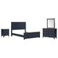 Ashley Landocken 4-Piece Queen Bedroom Set in Brown and Blue, , large