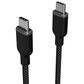 Mophie 6 Ft. USB-C to USB-C Cable in Black, , large