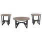 Ashley 7-Piece Living Room Set in Coffee, , large