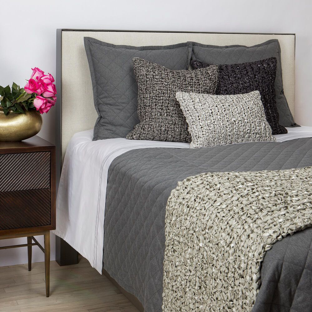 Ann Gish Art Of Home 3-Piece Queen Flannel Coverlet Set In Grey, , large