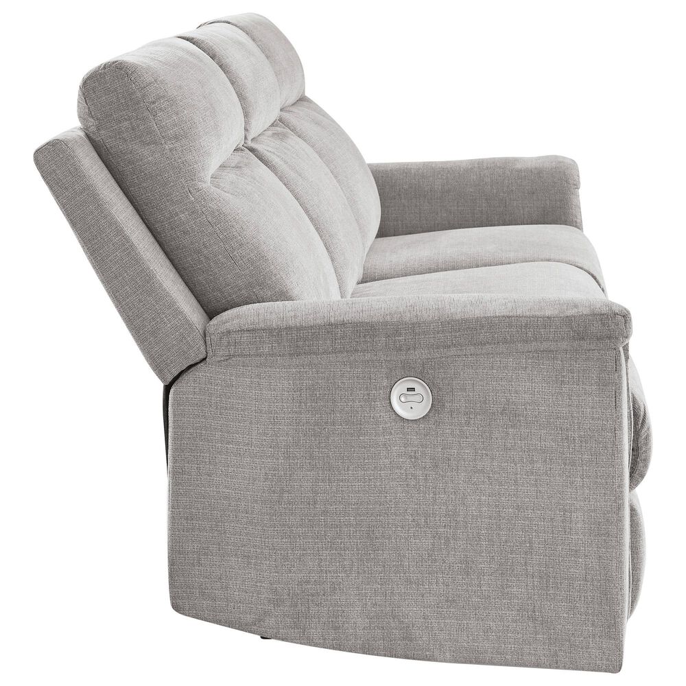 Ashley Barnsana Power Reclining Sofa in Ash, , large