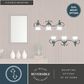 Vaxcel Bella 3-Light Bathroom Vanity Fixture in Brushed Nickel, , large