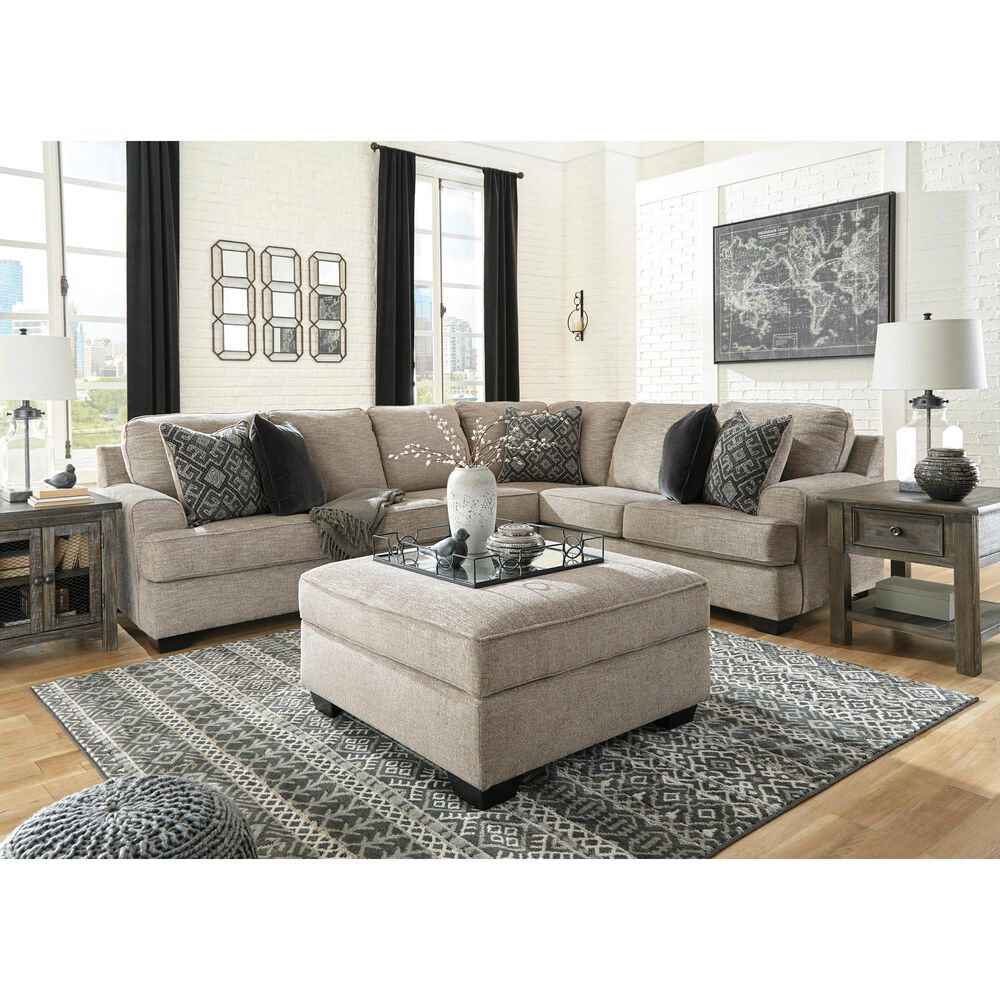 Signature Design by Ashley Bovarian 2-Piece L-Shaped Sectional in Stone, , large