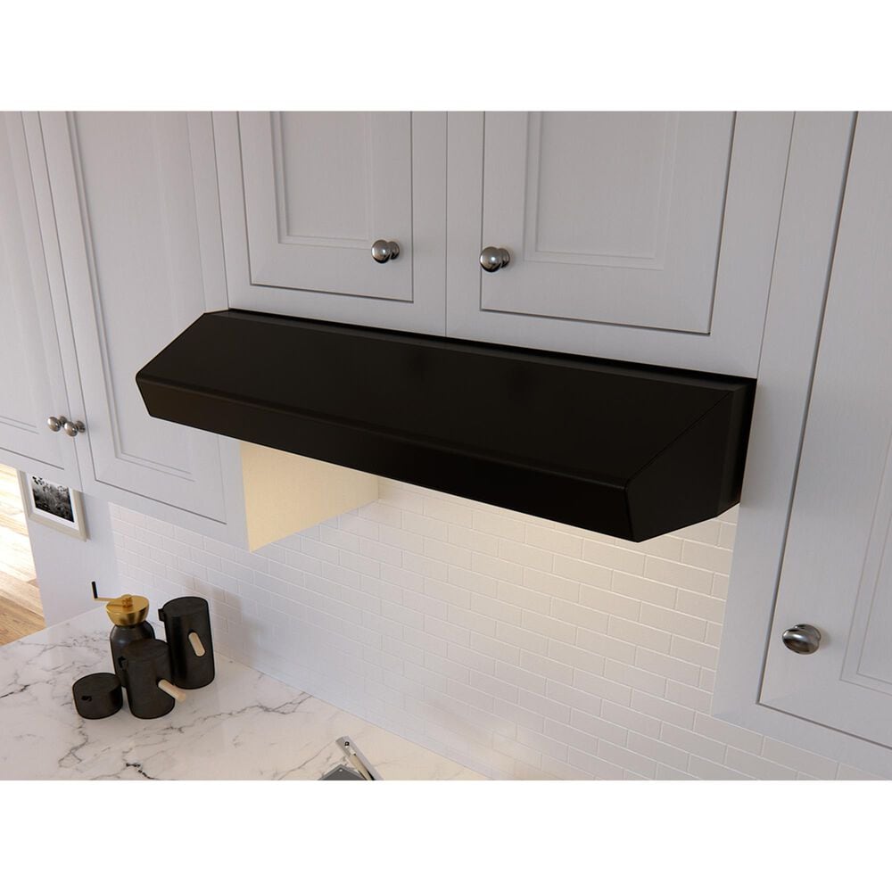 Zephyr Breeze I 36 Under Cabinet Range Hood in Black