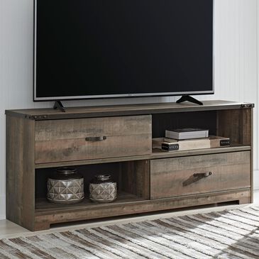Signature Design by Ashley Trinell Large TV Stand in Brown, , large
