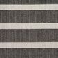 Nourison Positano POS03 Black and Ivory 5" x 7" Indoor/Outdoor Area Rug, , large