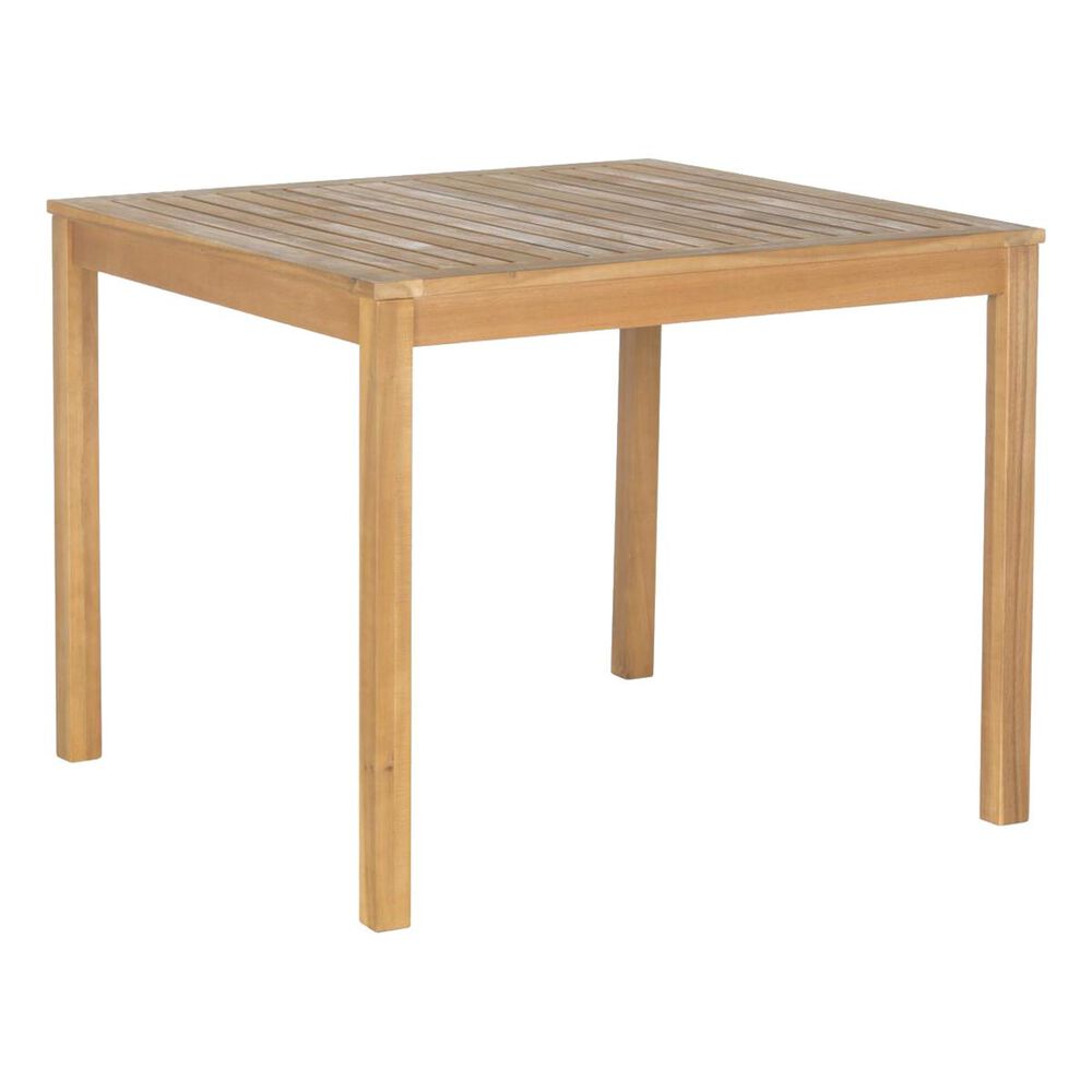 Safavieh 5-Piece Del Mar Dining Set in Beige and Teak Brown, , large