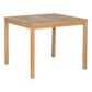 Safavieh 5-Piece Del Mar Dining Set in Beige and Teak Brown, , large
