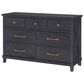 Legacy Classic Flatiron 4-Piece Full Trundle Bedroom Set in Midnight, , large