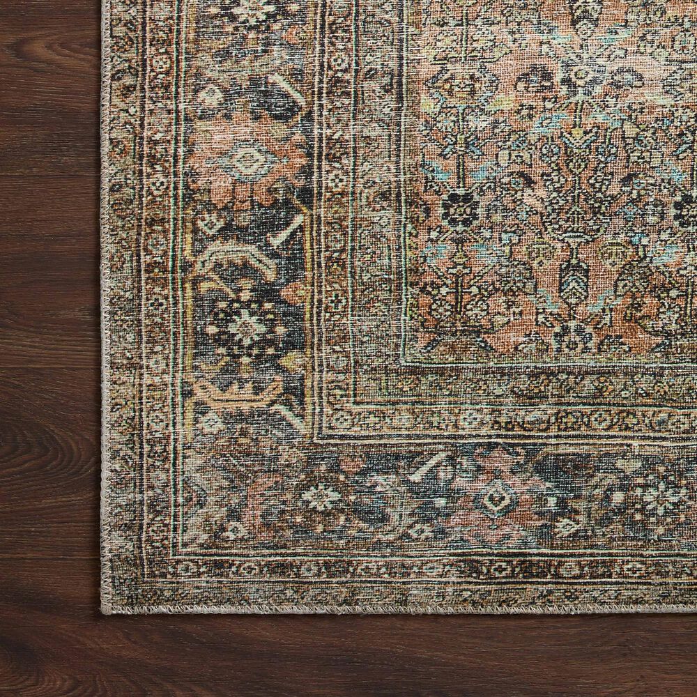 Loloi Adrian 2&#39; x 5&#39; Terracotta and Multicolor Area Rug, , large