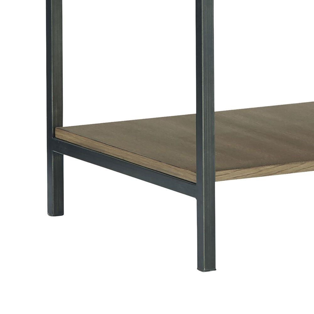 Ashley Fridley Square End Table in Black and Natural, , large