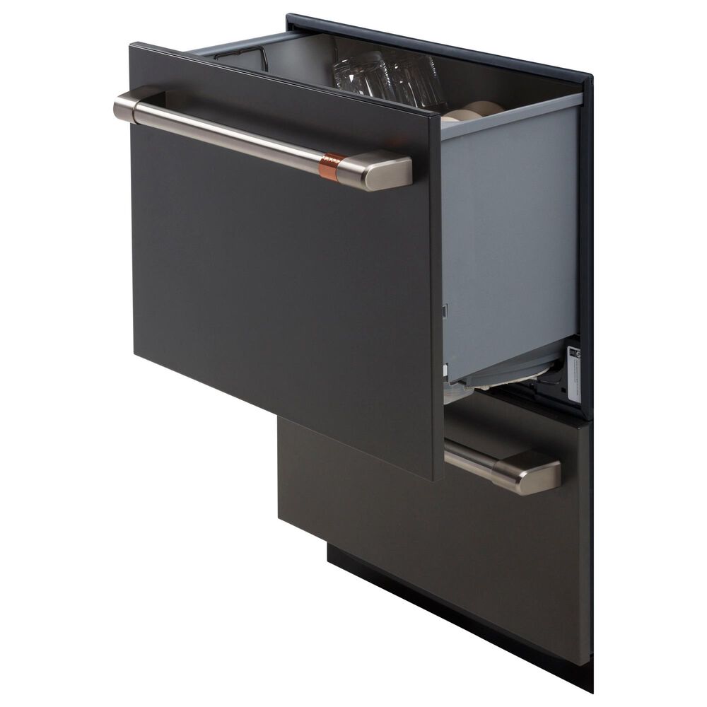Cafe 24&quot; Double Drawer Dishwasher in Matte Black, , large