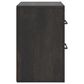Ashley Hollivern 2-Drawer Nightstand in Dark Gray, , large