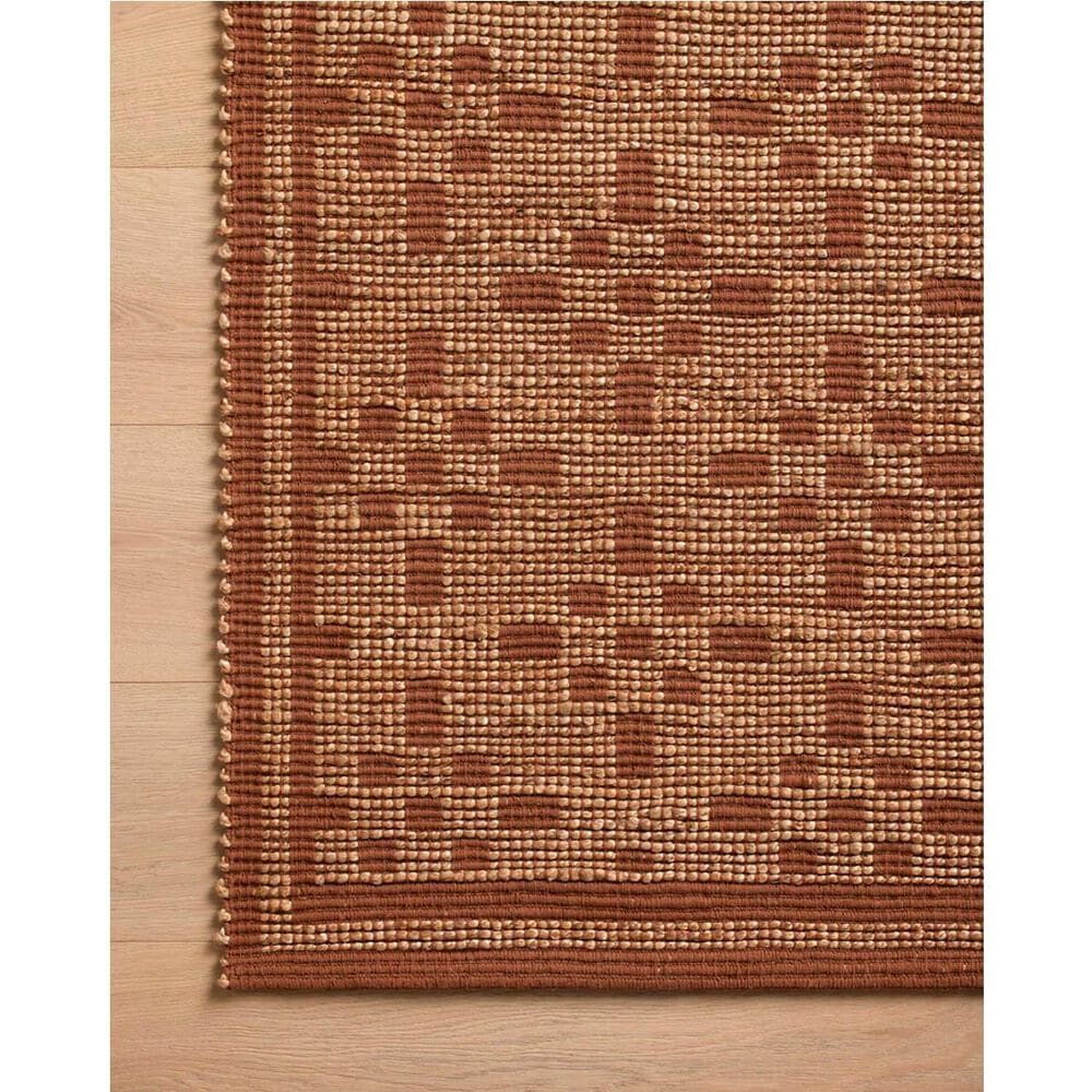 Chris Loves Julia x Loloi Judy 9&#39;3&quot; x 13&#39; Natural and Spice Area Rug, , large