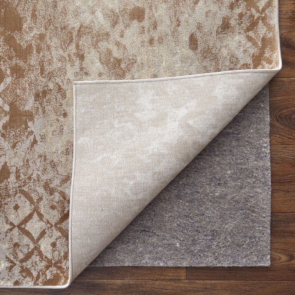 Feizy Waldor 5&#39; x 8&#39; Ivory and Gold Area Rug, , large