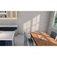 Soho Studio Zenit Bianco White 12" x 24" Travertine Look Polished Porcelain Tile, , large