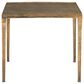 Bernhardt Benson Rectangular End Table in Vintage Brass, , large