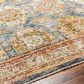Surya Mona Lisa 10" x 14" Tan, Dark Blue, Mustard, Brick Red, Olive, Sage and Burgundy Area Rug, , large
