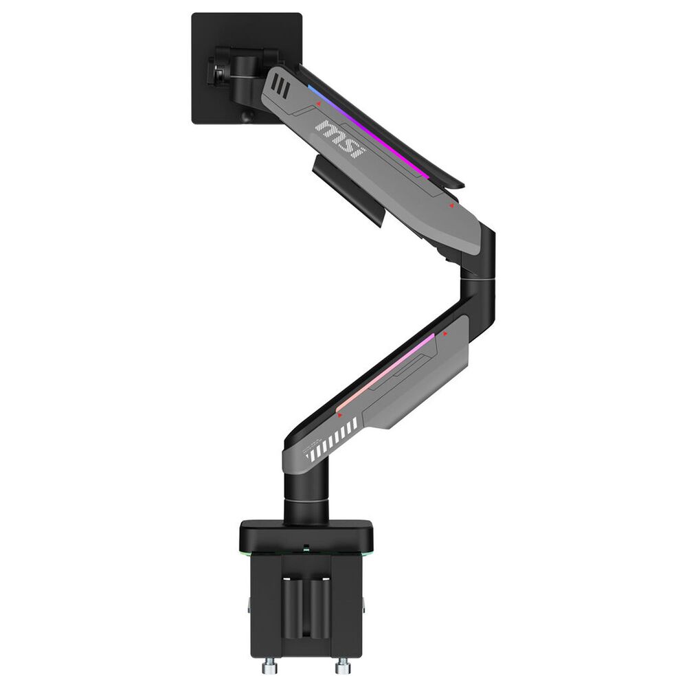 MSI Single Monitor Arm in Matte Black and Painted Gray, , large