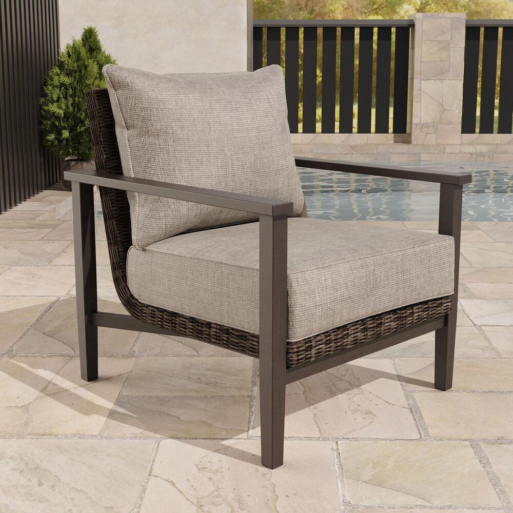 Sunvilla Cleo Lounge Chair in Bourbon and Iven Shell, , large