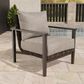 Sunvilla Cleo Lounge Chair in Bourbon and Iven Shell, , large