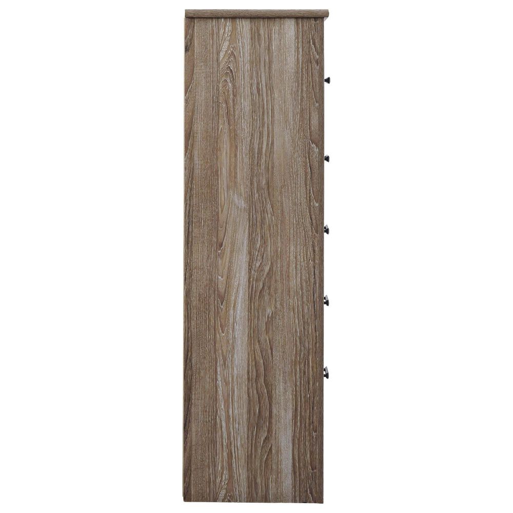 Ashley Zelen 5 Drawer Chest in Warm Gray, , large