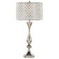 LumiSource Topaz Metal Table Lamp in Polished Nickel and Clear, , large