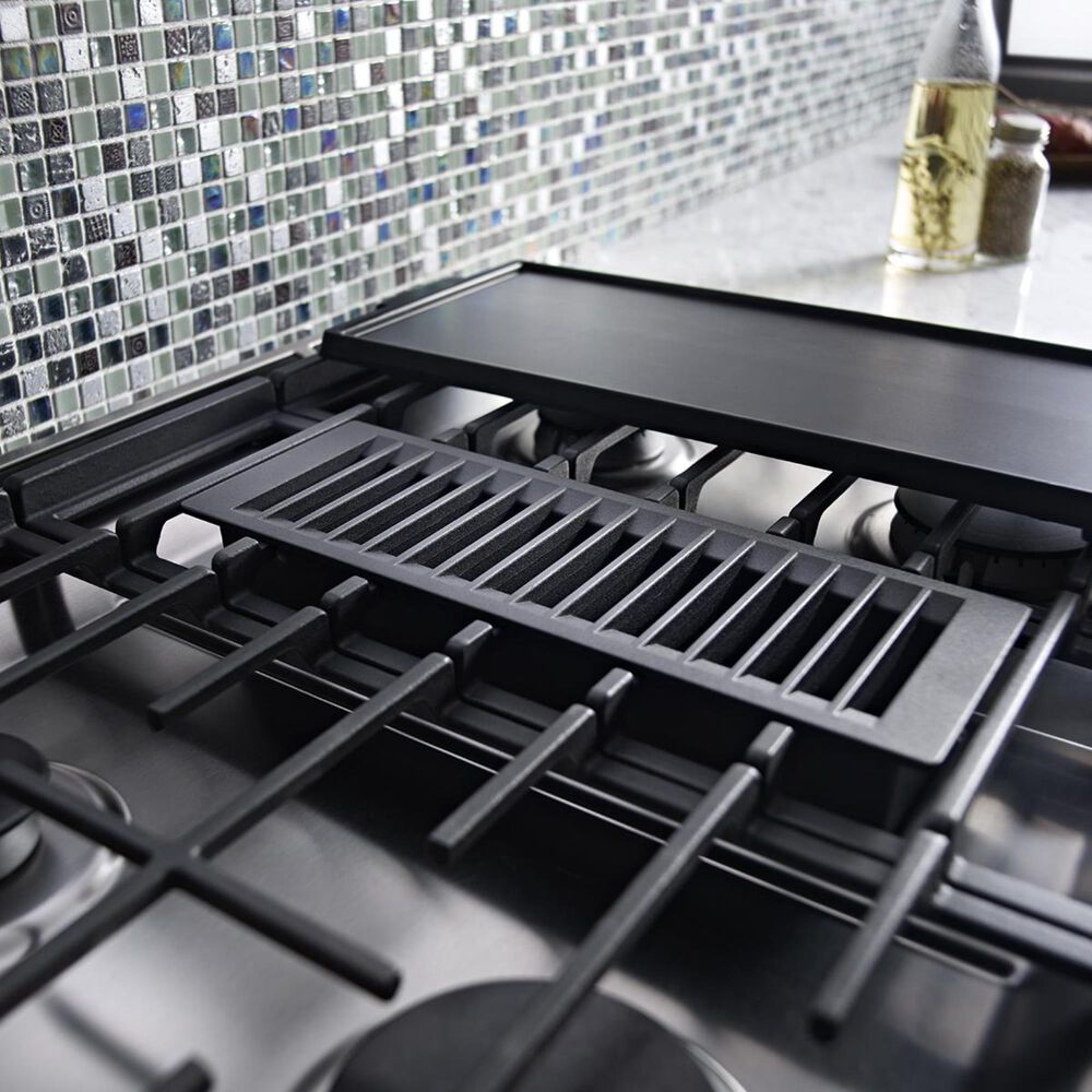 KitchenAid 6.4 Cu. Ft. Slide-In Dual-Fuel Range in Stainless Steel, , large