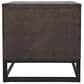 Waltham East Hampton End Table in Distressed Grey, , large