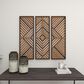 Maple and Jade 35" x 12" Wall Decor in Brown (Set of 3), , large