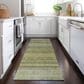 Dalyn Rug Company Burano BU5 2"3" x 7"6" Aloe Indoor/Outdoor Runner, , large