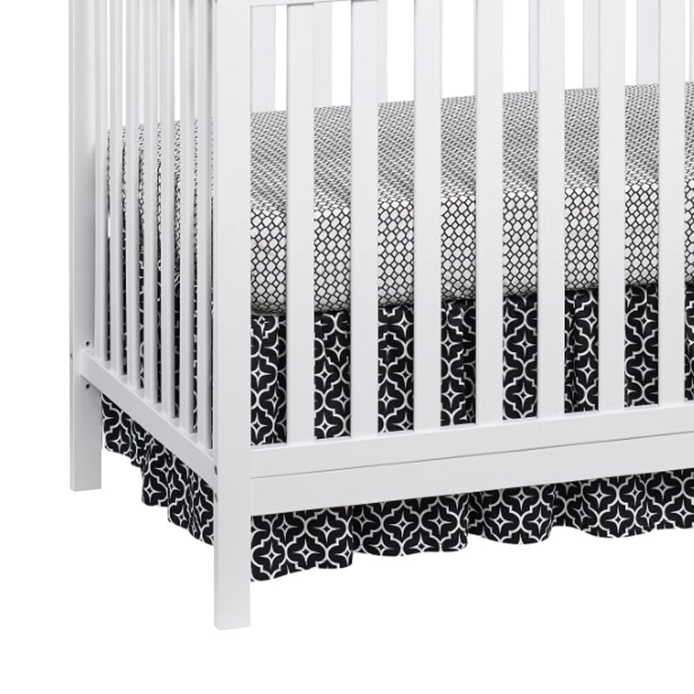 Oxford Baby Harper 4-In-1 Convertible Crib in Snow White, , large