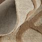 Feizy Kimball Ivory, Brown and Tan 3"6" x 5"6" Area Rug, , large
