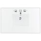 James Martin Vanities Lorelai 36" Single Vanity in Bright White with 3 cm White Zeus Quartz Top, , large