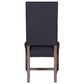 Home Trends & Design Nimes and Darcy 5-Piece Dining Set with Dark Grey Cushion in Weathered Mango and Driftwood, , large