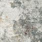 Surya Dresden White, Gray, Medium Gray, Light Slate, Rust and Mustard 9" x 12"2" Area Rug, , large