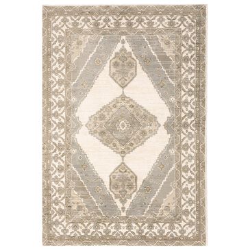 Oriental Weavers Andorra 298C 6"7" x 9"6" Beige Area Rug, , large