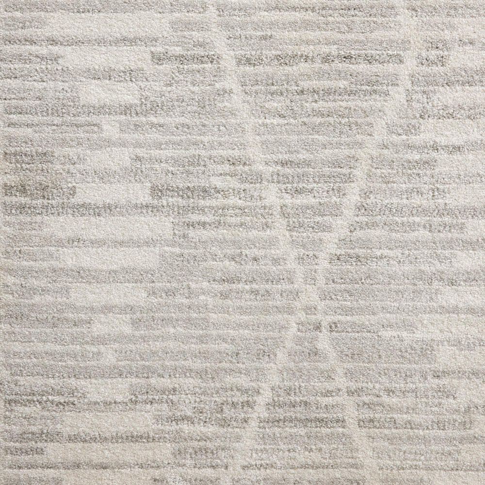 Loloi II Kamala 4&#39; x 6&#39; Ivory and Silver Area Rug, , large