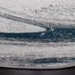 Safavieh Orchard 6"7" Round Grey and Blue Area Rug, , large