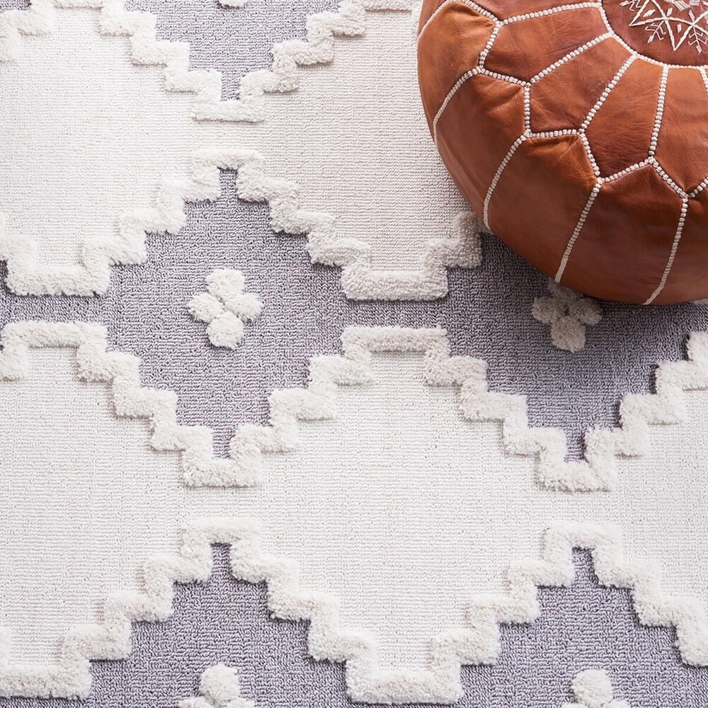 Safavieh Marrakesh MRK532B 8&#39; x 10&#39; Ivory and Grey Area Rug, , large